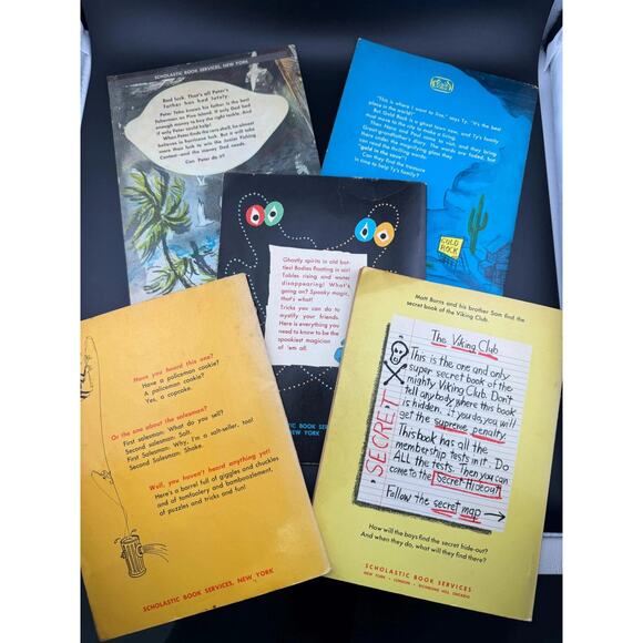 Spooky Magic 1955 - Vintage Scholastic Book Services Book - Picture 3 of 3